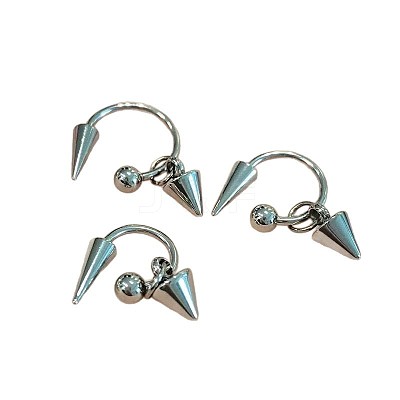 304 Stainless Steel Dangle Stud Earrings FS-WG2B7D5-01-1