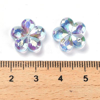 Transaparent Acrylic Beads PACR-H004-01K-1