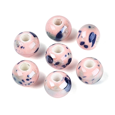 Handmade Porcelain European Beads OPDL-Q099-7-1