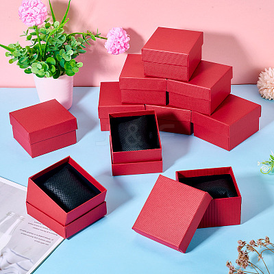 Rectangle Paper Jewelry Gift Boxes CON-TAC0010-91A-1