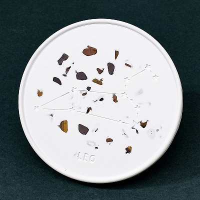 Twelve Constellations Plaster Coaster PW-WG28707-05-1