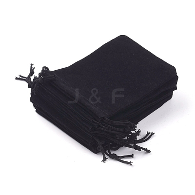 Velvet Cloth Drawstring Bags TP-C001-70X90mm-4-1