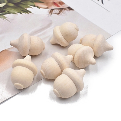 Unfinished Wood Acorn PW-WG46968-01-1