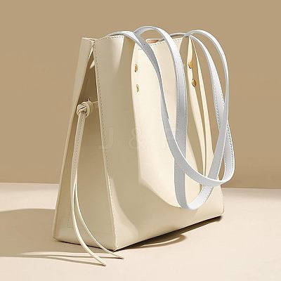 2 Rolls 2 Colors PU Leather Cord DIY-CA0001-88-1