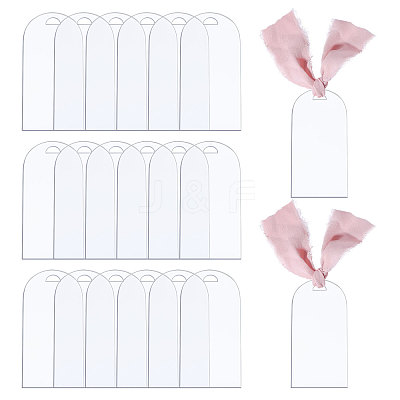 20Pcs Blank Acrylic Signs AJEW-CA0004-39-1