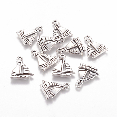Tibetan Style Alloy Pendants X-EDD022Y-NF-1