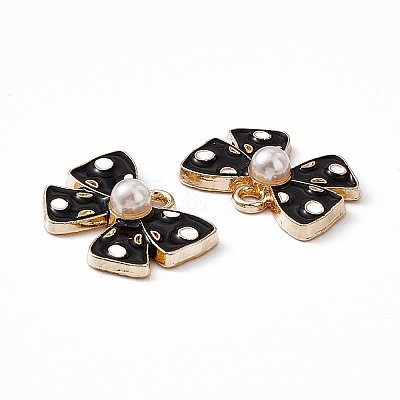 Alloy Enamel Pendants PALLOY-P287-05LG-03-1
