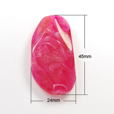 Acrylic Beads MACR-R463-M-1