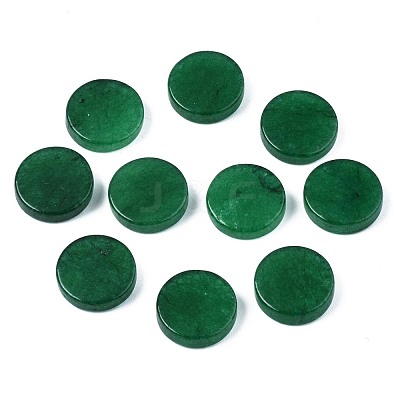 Natural White Jade Cabochons G-S359-322-1