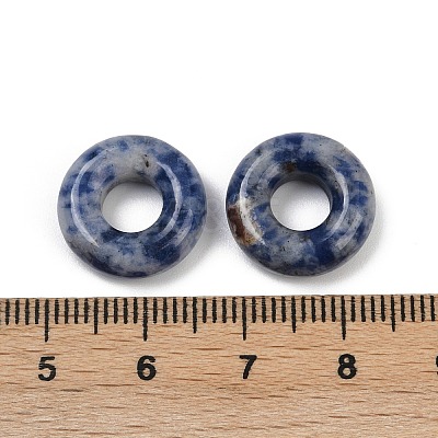 Natural Blue Spot Jasper Pendants G-G202-07A-1