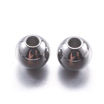 Tarnish Resistant 201 Stainless Steel Beads STAS-G162-01P-3mm-1