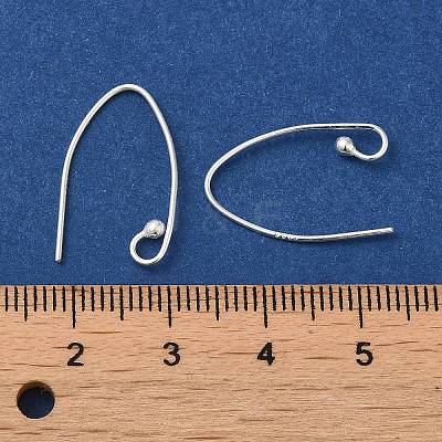 925 Sterling Silver Earring Hooks STER-M117-01S-1