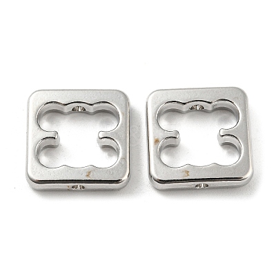 Rack Plating Alloy Beads PALLOY-Z022-01P-1