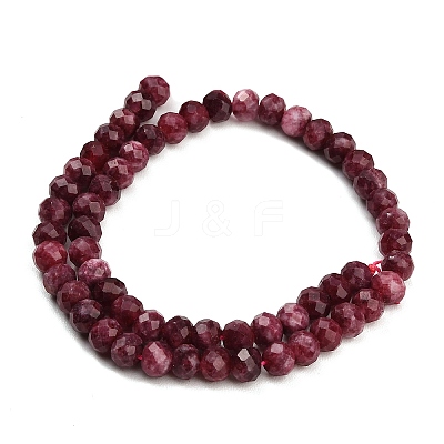 Faceted Dyed Natural White Jade Beads Strands GG-CBAE966-01A-J-1