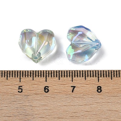 UV Plating Transparent Acrylic Beads MACR-L007-05A-1