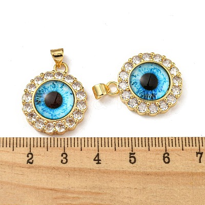 Real 18K Gold Plated Brass Pendants KK-L209-008G-05-1