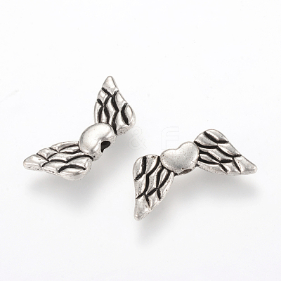 Tibetan Style Alloy Beads TIBEB-Q067-30AS-NR-1