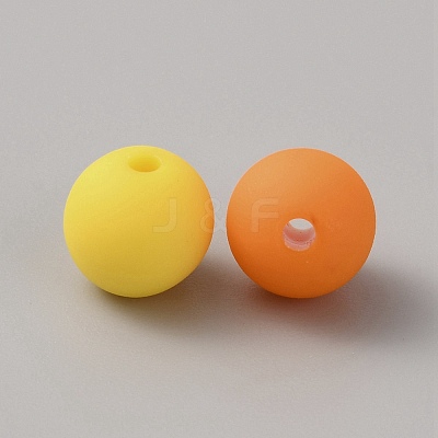 Opaque Acrylic Beads MACR-CJC0004-16A-1