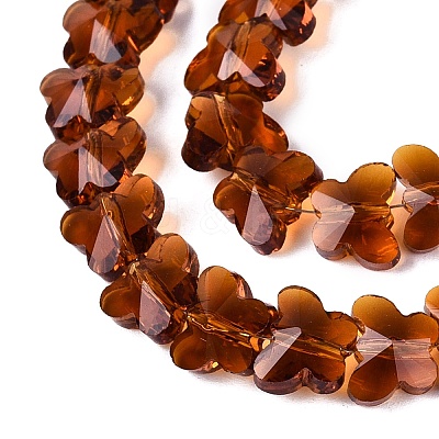 Transparent Glass Beads Strands GLAA-Q118-01A-B09-1
