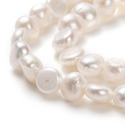Natural Cultured Freshwater Pearl Beads Strands PEAR-N014-04B-1