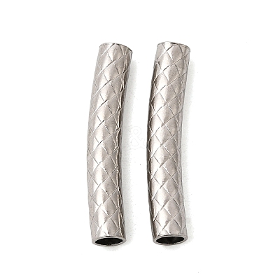 304 Stainless Steel Tube Beads STAS-B128-13B-P-1