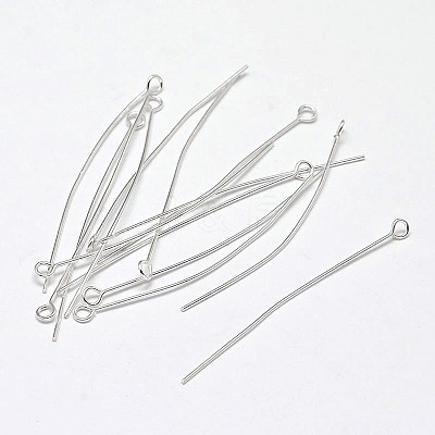 925 Sterling Silver Eye Pins STER-F018-02D-01-1
