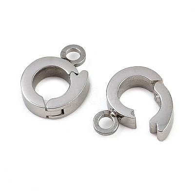 304 Stainless Steel Twister Clasps STAS-B095-04P-02-1