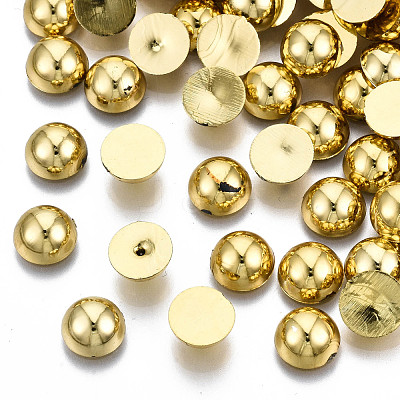 ABS Plastic Cabochons OACR-S034-8mm-01-1