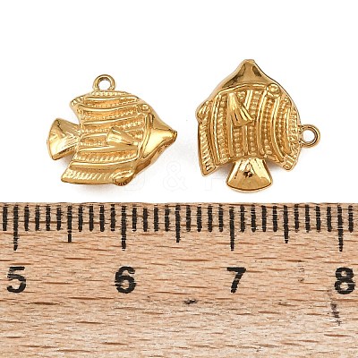 304 Stainless Steel Pendants STAS-A132-06D-G-1