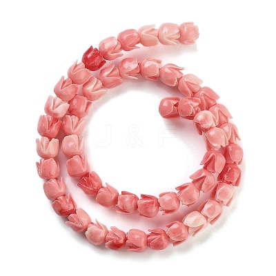 Synthetic Coral Beads Strands CORA-B001-05A-04-1