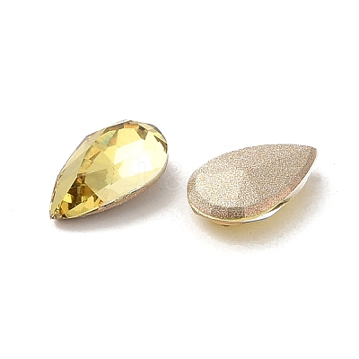 Glass Rhinestone Cabochons RGLA-P037-11A-D226-1