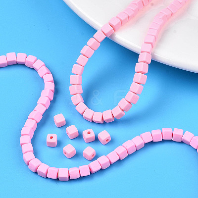 Handmade Polymer Clay Beads Strands X-CLAY-N008-061-08-1
