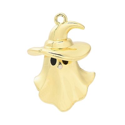 Halloween Brass Enamel Pendants KK-F915-01B-G-1