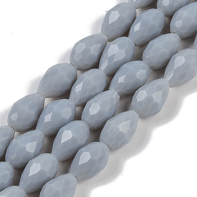 Opaque Solid Color Beads Strands EGLA-N013-P8mm-D05-1