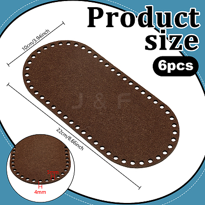6Pcs Felt Bag Bottom Shaper PURS-PH0001-47B-1