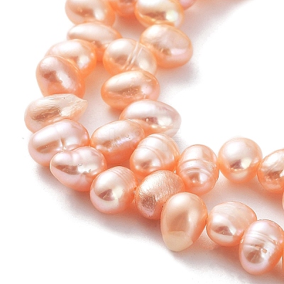 Natural Cultured Freshwater Pearl Beads Strands PEAR-J007-81B-1