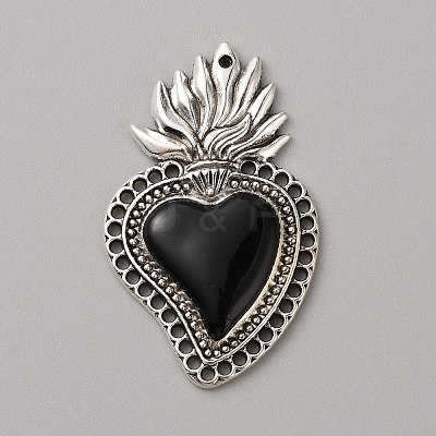 Alloy Enamel Pendants ENAM-WH0061-48A-02AS-1