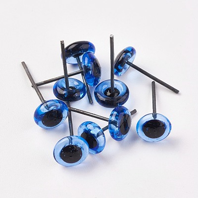 Craft Glass Doll Eyes DIY-WH0020-B03-9mm-1