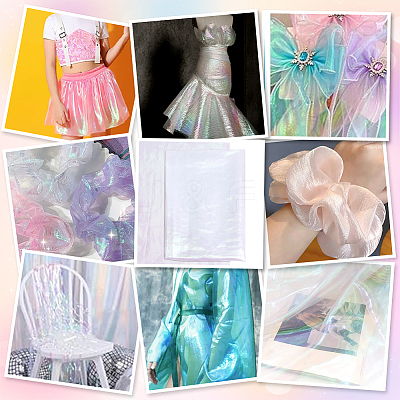 Laser Polyester Fabric DIY-WH0496-92A-1