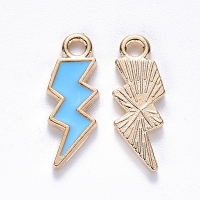 Alloy Enamel Pendants X-ENAM-N054-025E-1