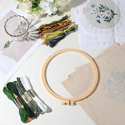 DIY Embroidery Kits For Beginner DIY-WH20011-73C-1