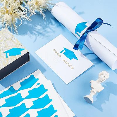 PVC & Paper Sticker Labels DIY-WH0308-219A-1