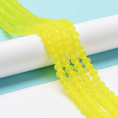 Transparent Glass Beads Strands EGLA-A034-T3mm-MD29-1
