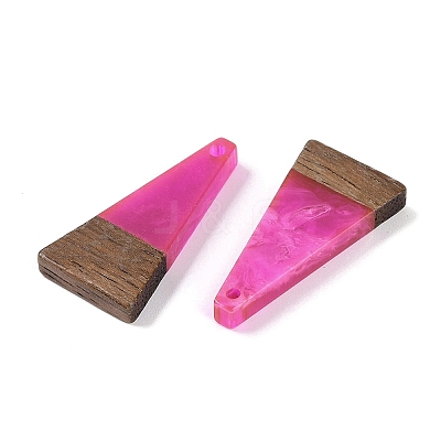 Resin & Wood Pendants WOOD-F015-03A-1