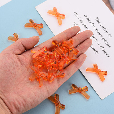 Transparent Acrylic Beads TACR-S154-55B-921-1