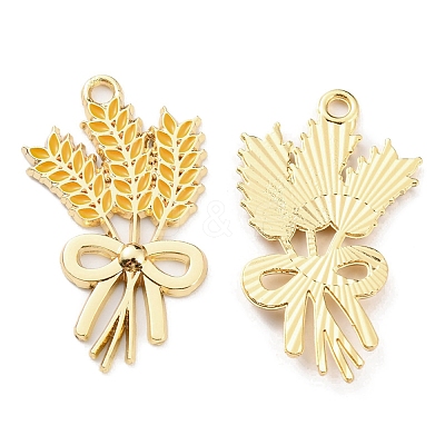 Alloy Enamel Pendants ENAM-D051-07G-1