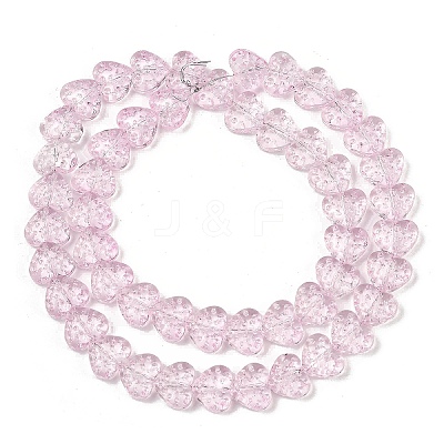Transparent Glass Beads Strands GLAA-H038-01I-1