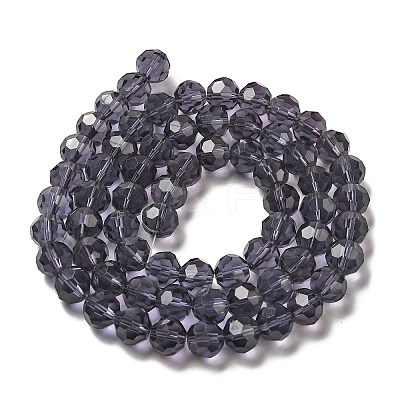 Transparent Glass Beads EGLA-A035-T10mm-D15-1