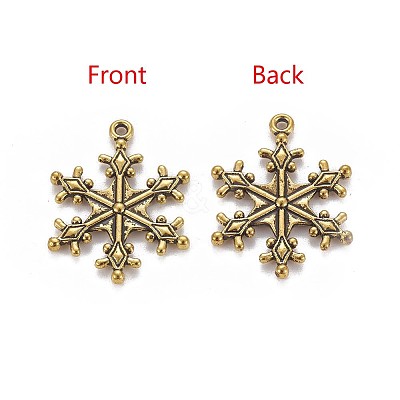 Zinc Tibetan Style Alloy Pendants X-TIBEP-12740-AG-LF-1