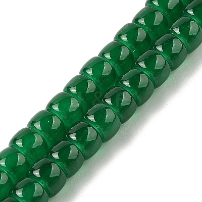 Baking Plating Glass Beads Strands GLAA-H036-01-1